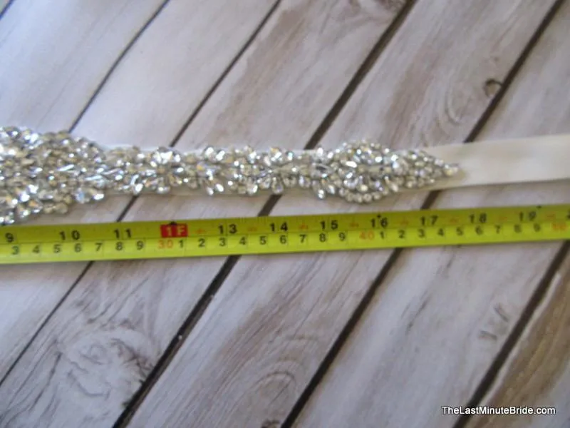 Rhinestone Beaded Belt Style: Paris 18" Long
