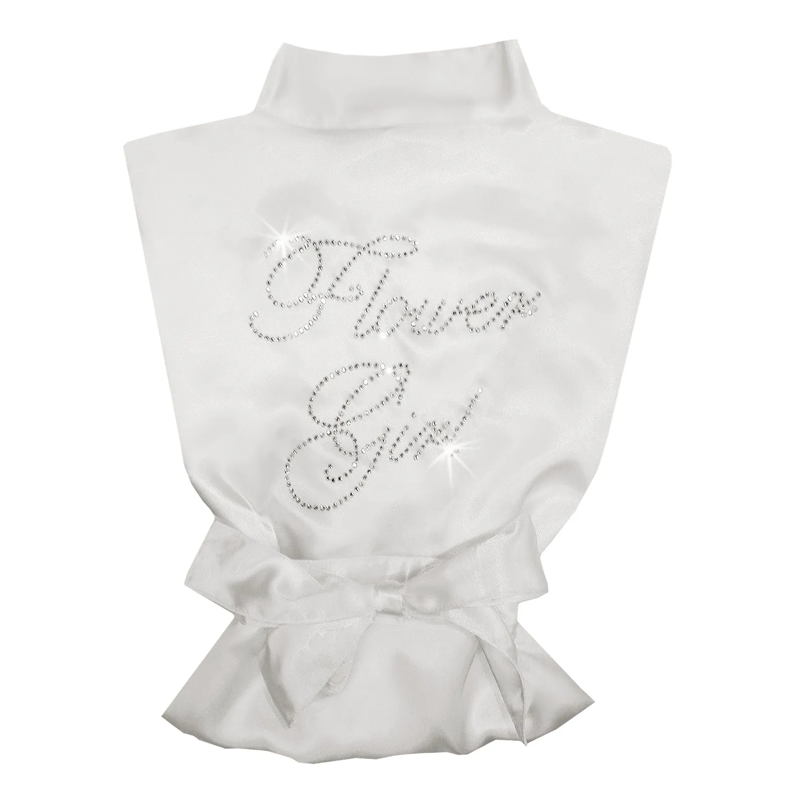 Rhinestone Flower Girl Robe
