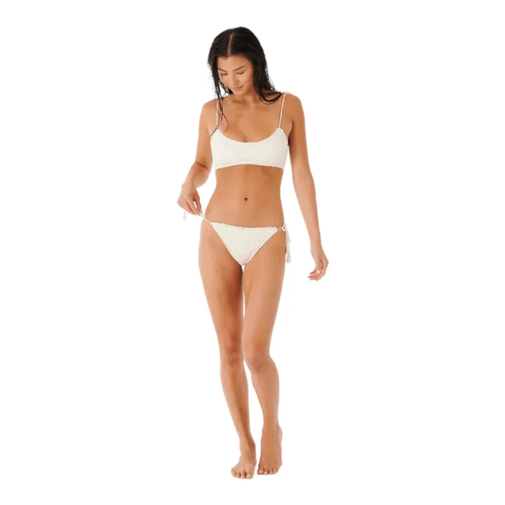 RIP CURL OCEANS TOGETHER CROCHET TOP SHELL