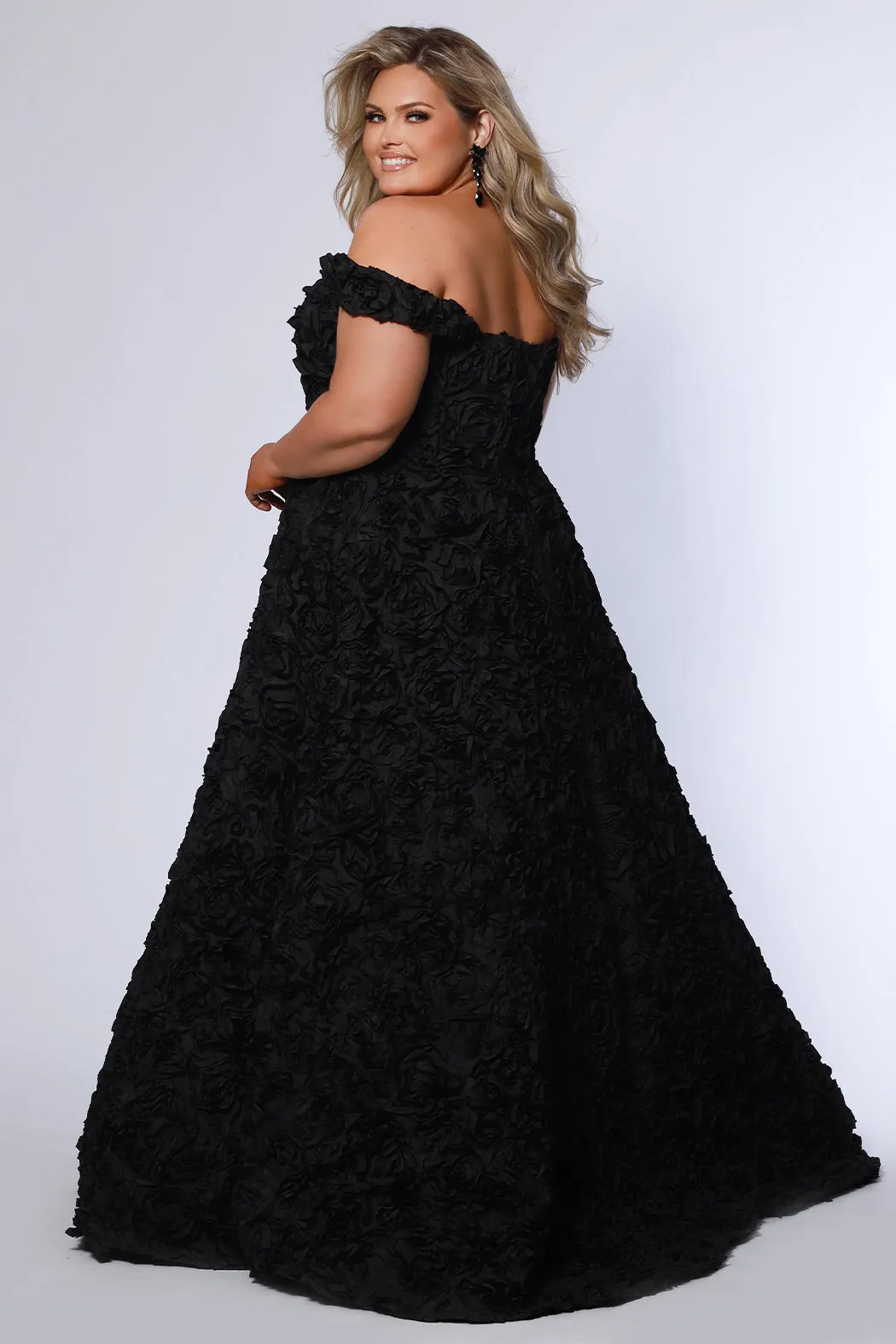 Rosette Wedding Dress <br> SC5354