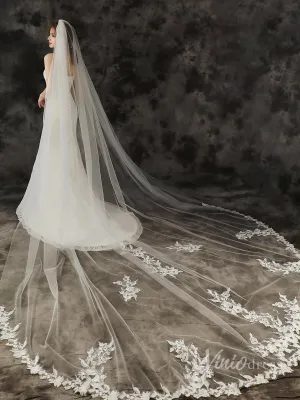 Roycebridal 1 Tier Cathedral Veil Viniodress TS1910