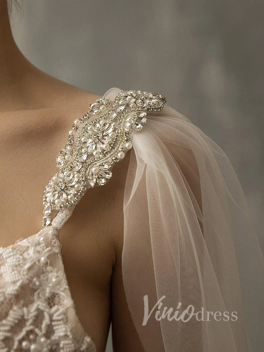 Roycebridal Cathedral Bridal Cape Veils AC1000