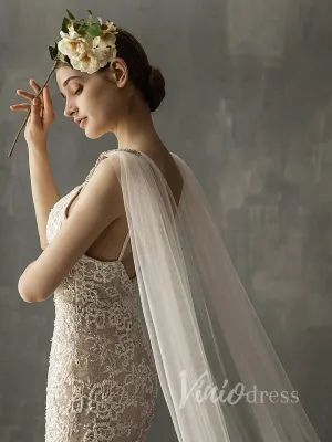Roycebridal Cathedral Bridal Cape Veils AC1000