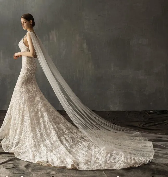 Roycebridal Cathedral Bridal Cape Veils AC1000