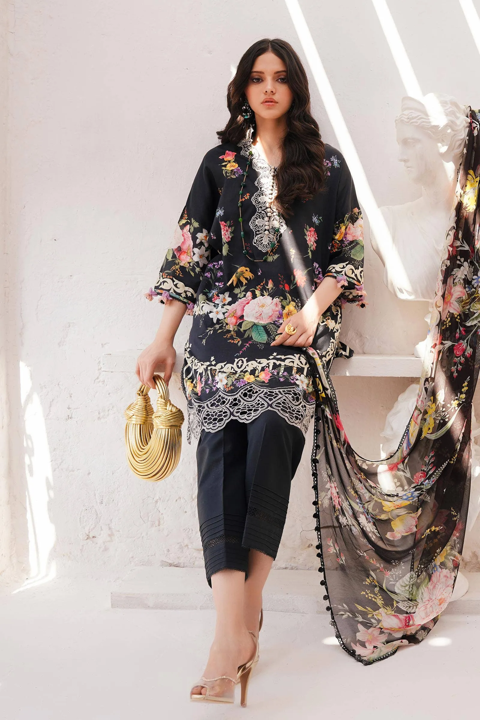 SANA SAFINAZ | Muzlin Spring'24 vol-1  | M241-012B-3CI