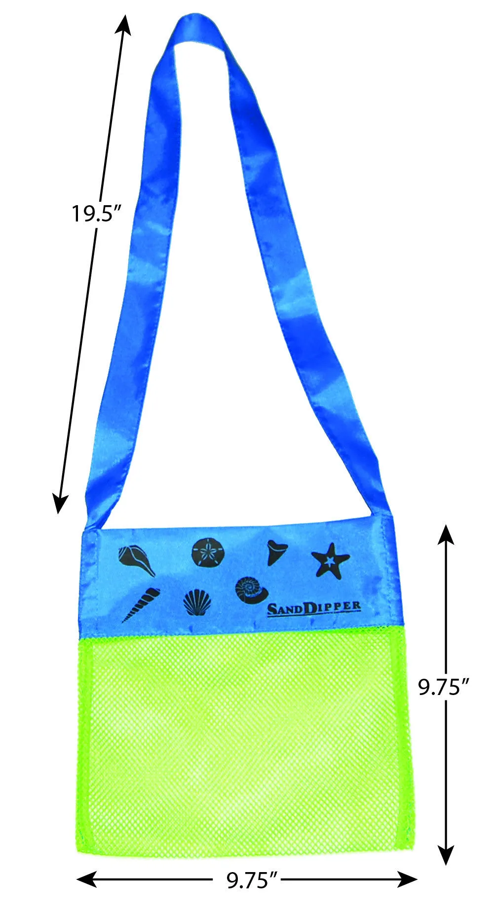 Sand Dipper Shell Collecting Beach Bag