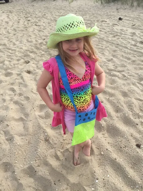 Sand Dipper Shell Collecting Beach Bag