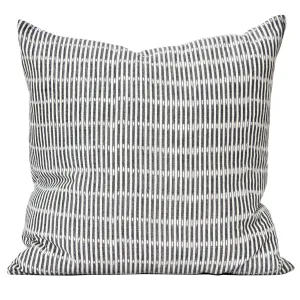 Sanjana Stripe in Grey Pillow