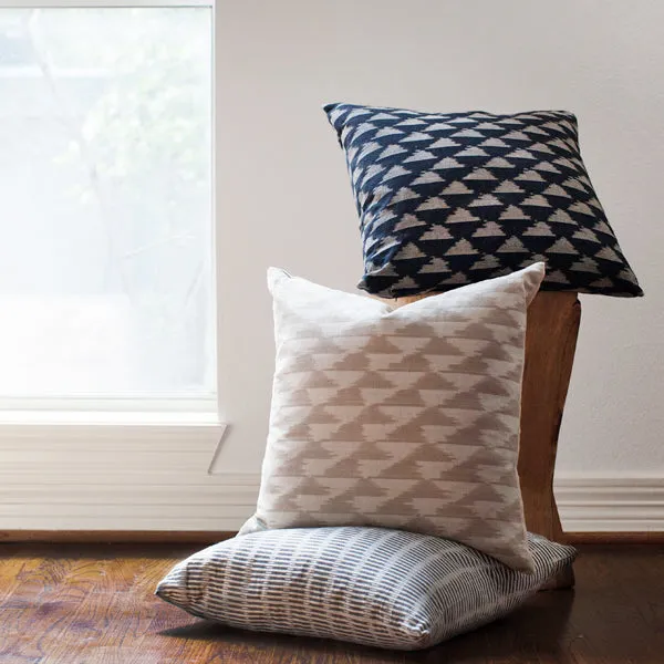 Sanjana Stripe in Grey Pillow