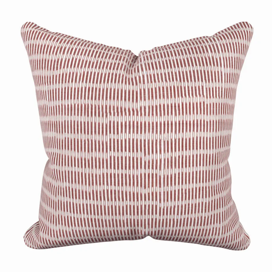 Sanjana Stripe in Pom Pillow