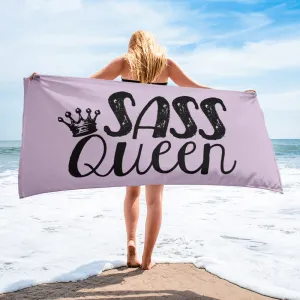 Sass Queen (Beach Towel)
