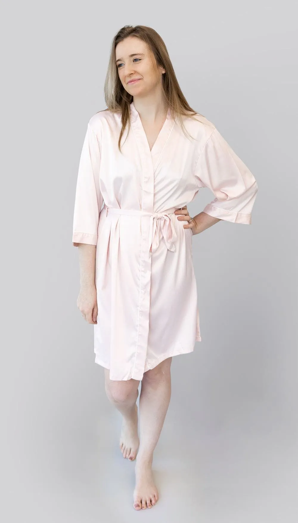 Satin Bridal and Bridesmaid Robes