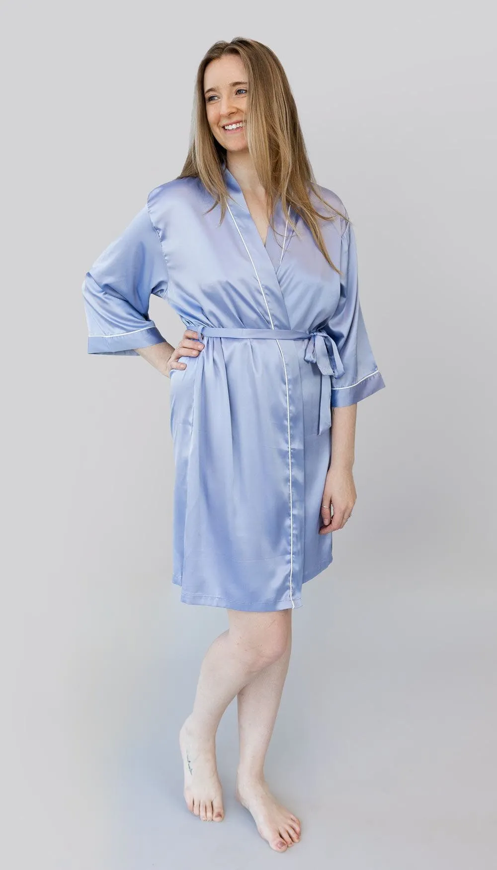 Satin Bridal and Bridesmaid Robes