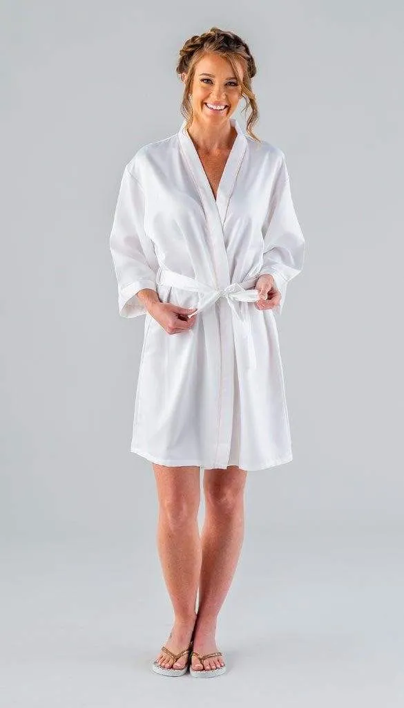 Satin Bridal and Bridesmaid Robes