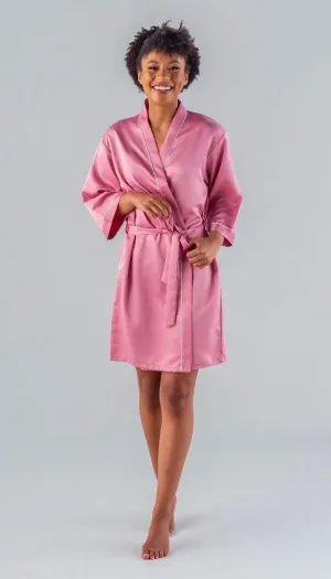 Satin Bridal and Bridesmaid Robes