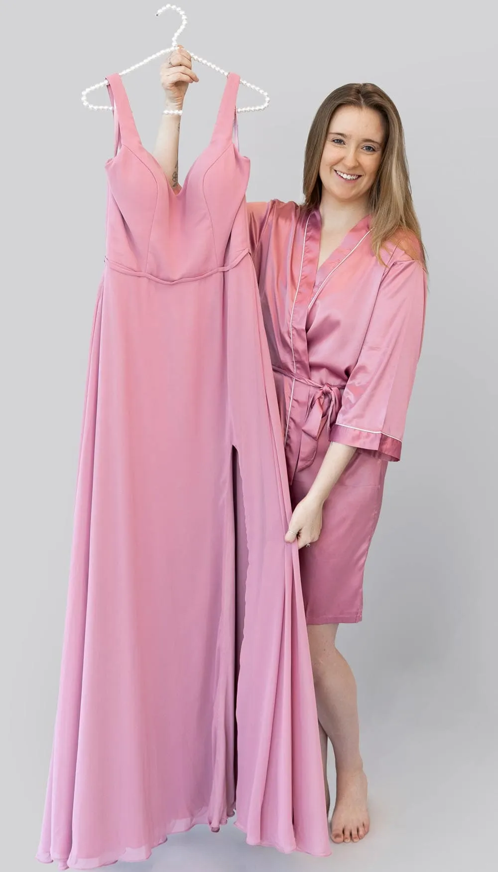 Satin Bridal and Bridesmaid Robes