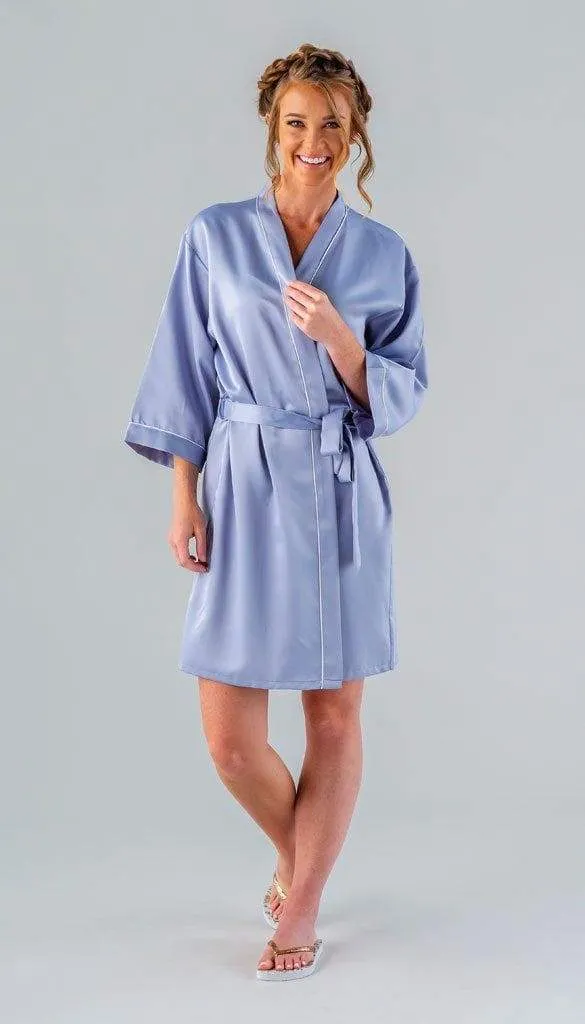 Satin Bridal and Bridesmaid Robes
