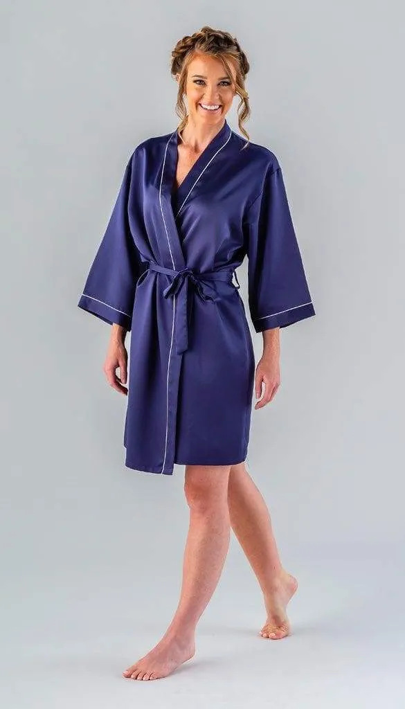 Satin Bridal and Bridesmaid Robes