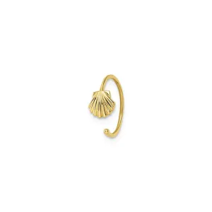 Scallop Shell Ear Cuff (14K)