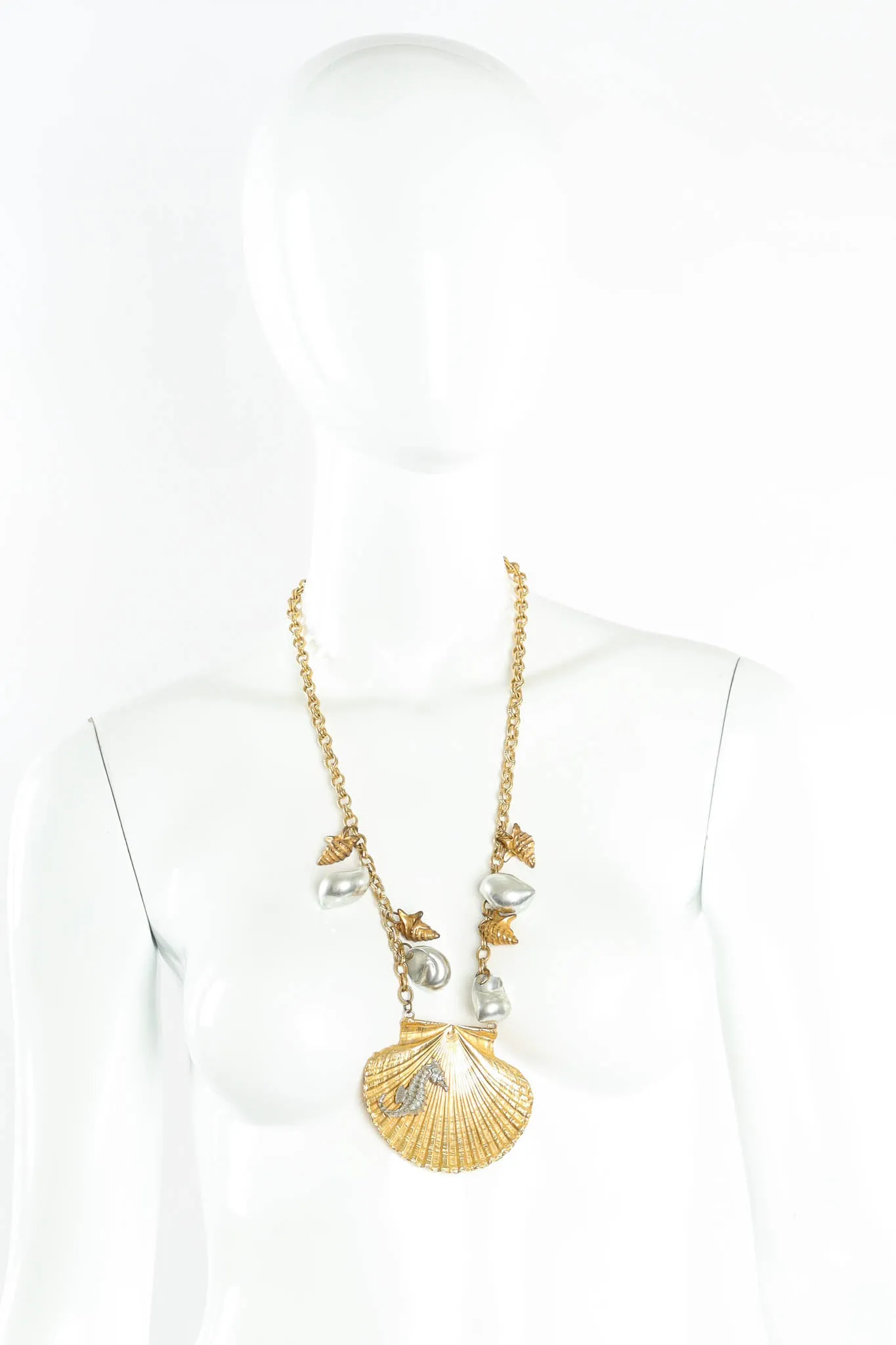 Seahorse Shell Necklace