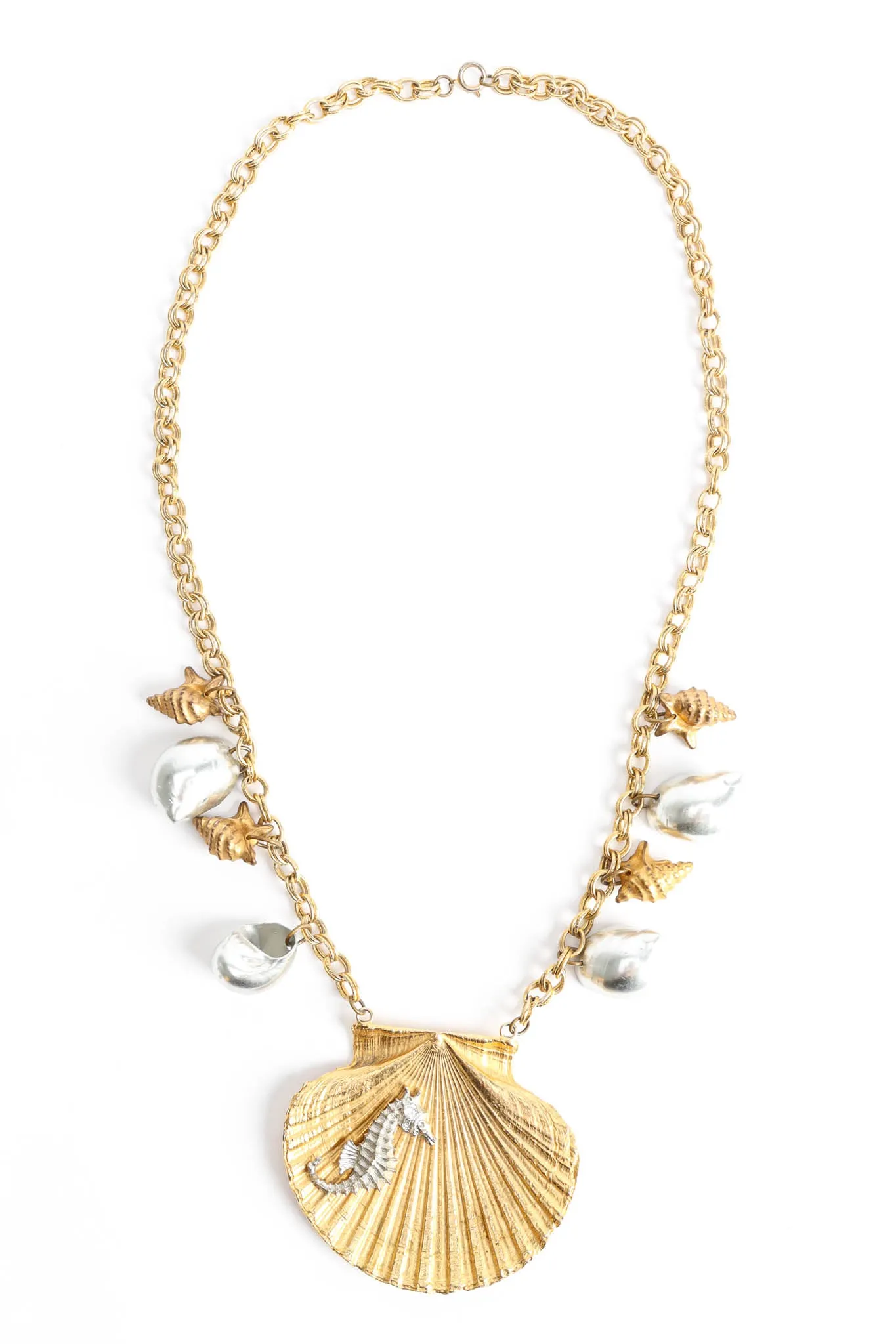 Seahorse Shell Necklace