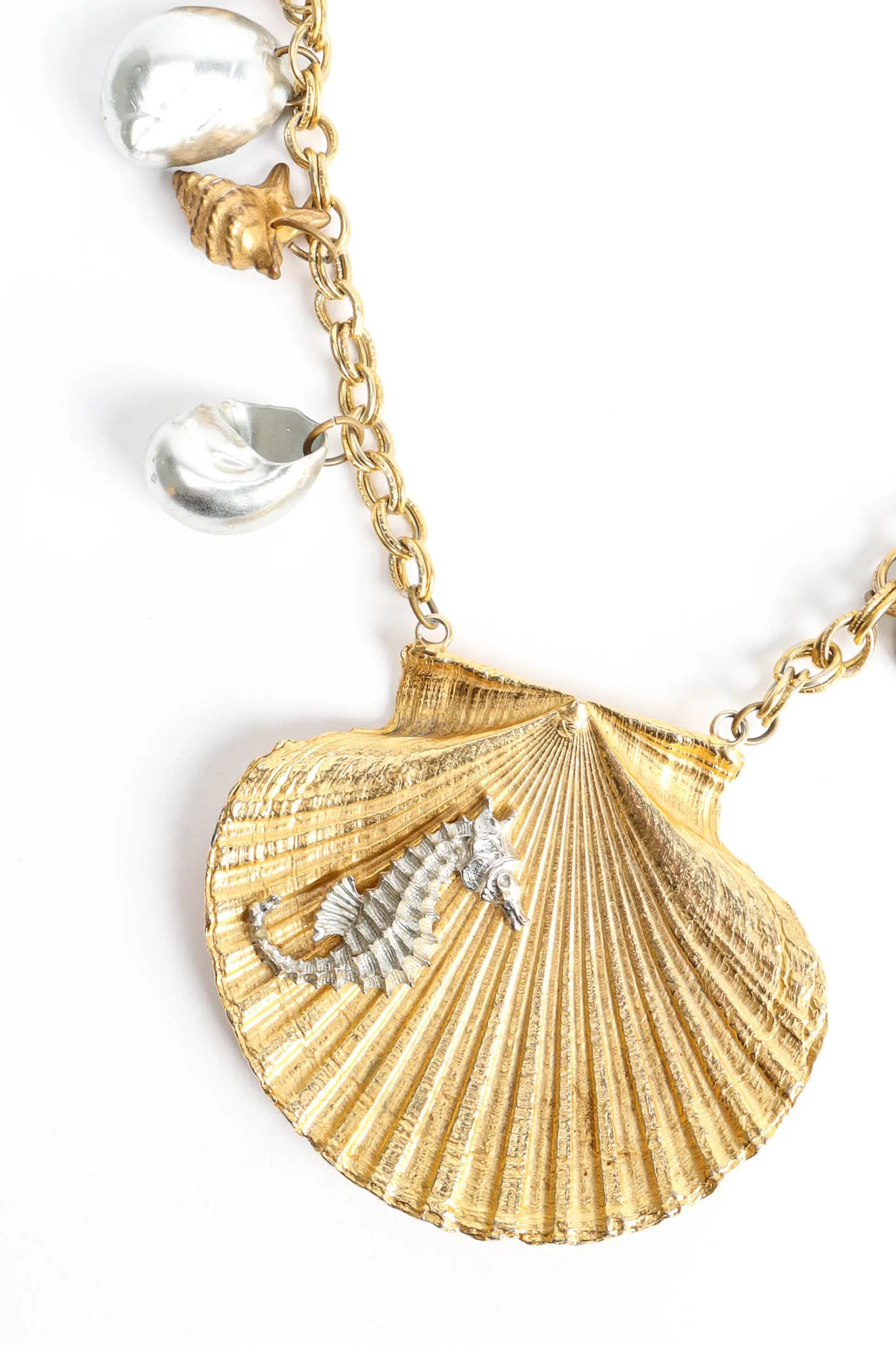 Seahorse Shell Necklace