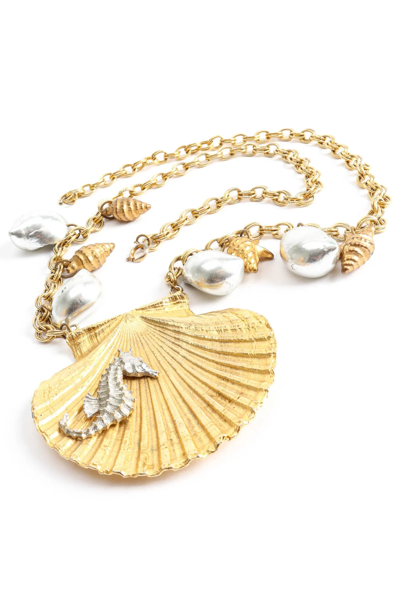 Seahorse Shell Necklace