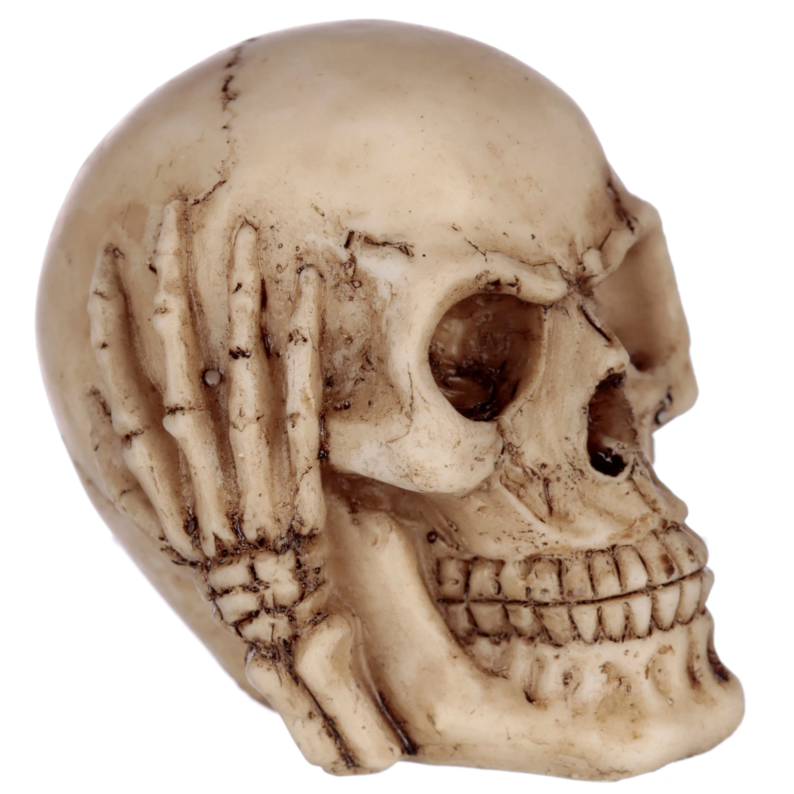 Set of 3 Small See No, Hear No, Speak No Evil Skulls
