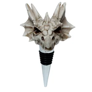 Shadows of Darkness Dragon Skull Bottle Stopper