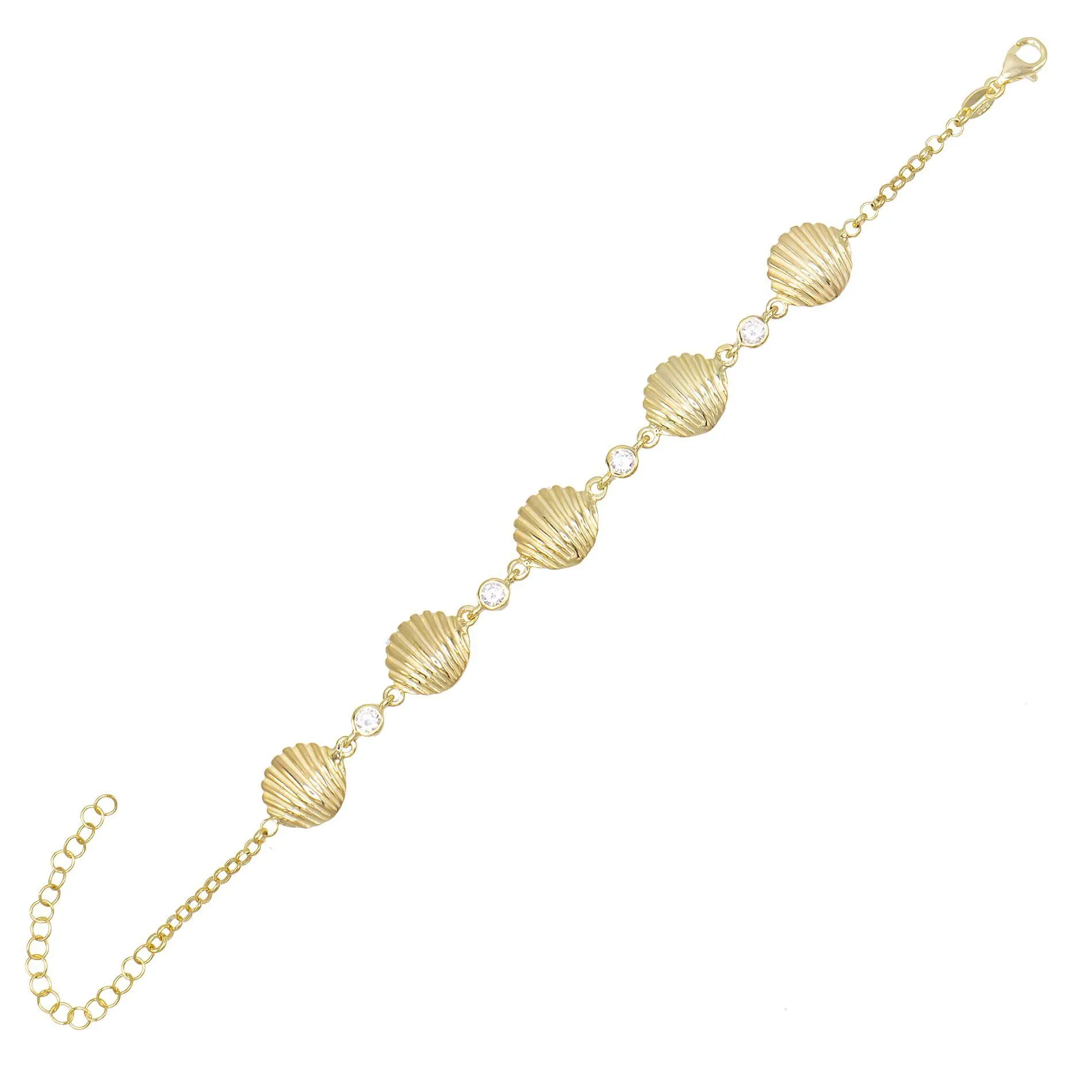 Shell Bezel Bracelet