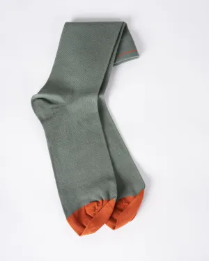 short socks - cedar solid