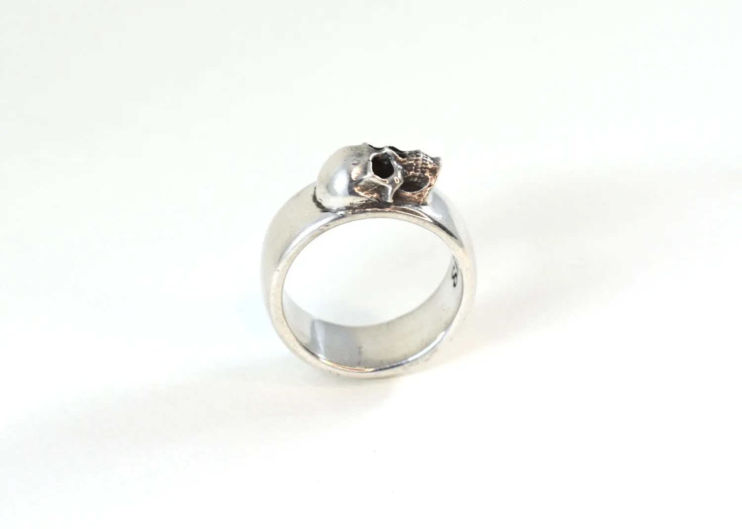 Sideways Skull Ring