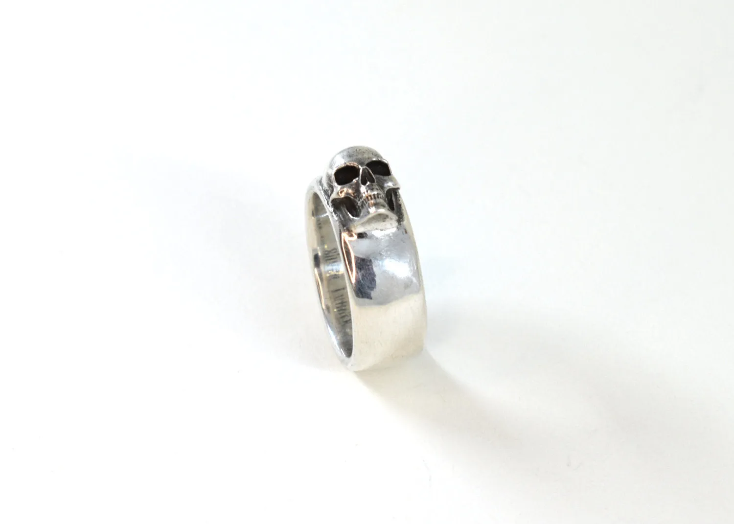 Sideways Skull Ring