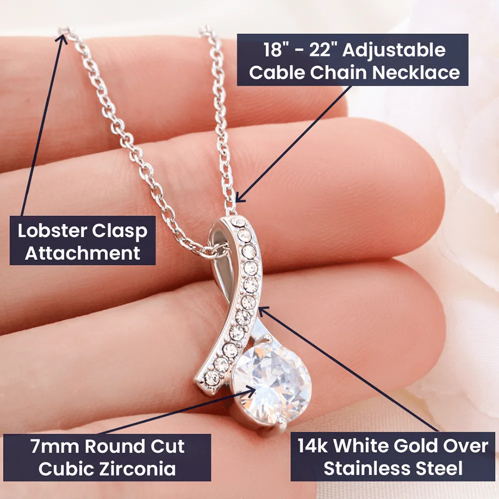 Skeleton Lovers Gift For Her, Gothic Skull Message Card Jewelry Necklace Gift