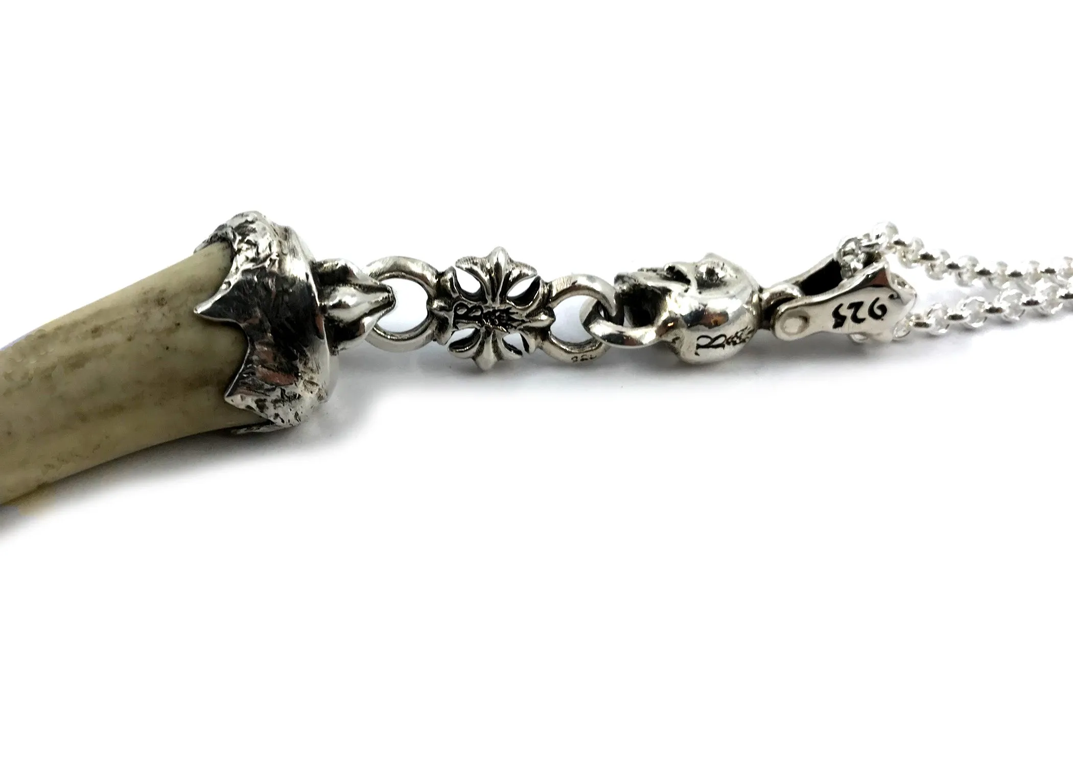 Skull & Antler Necklace- 1 of 1