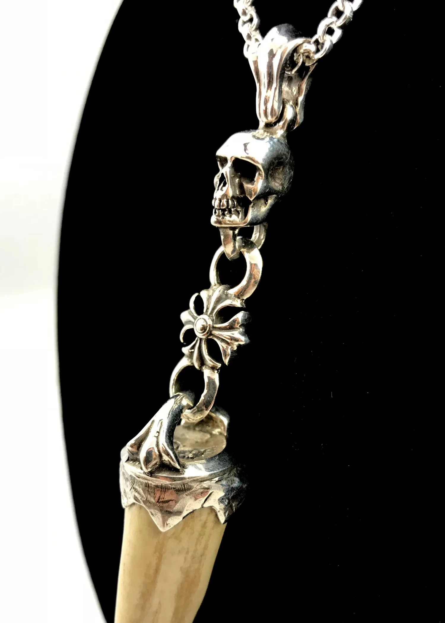 Skull & Antler Necklace- 1 of 1