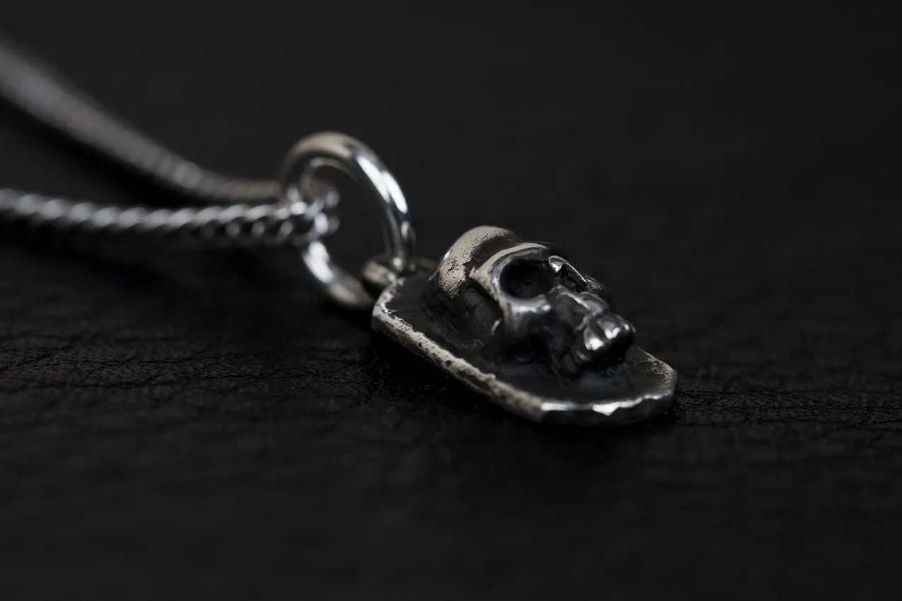 Skull Charm Dogtag