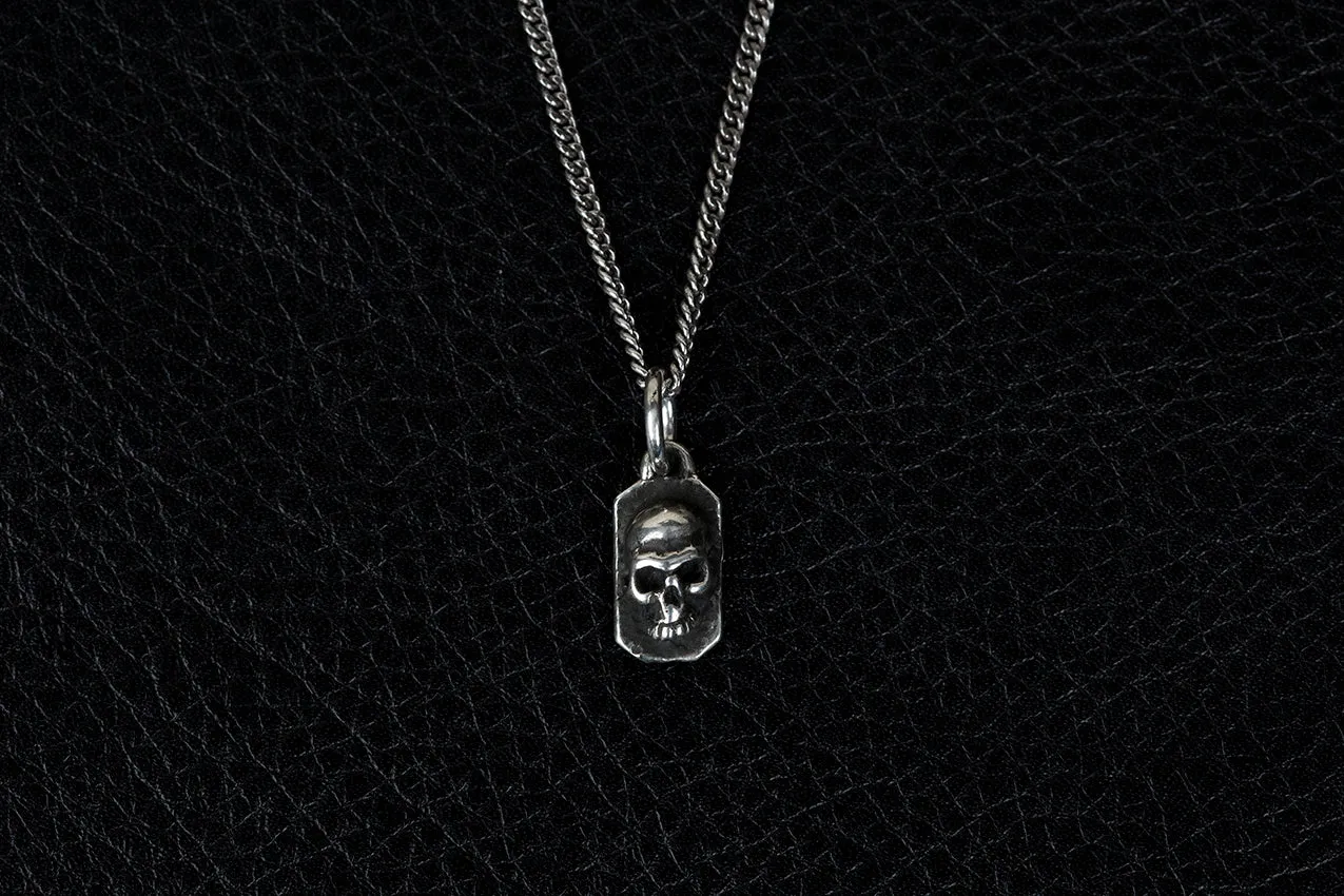 Skull Charm Dogtag