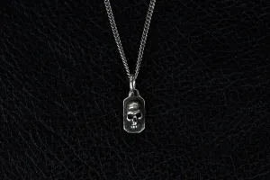 Skull Charm Dogtag