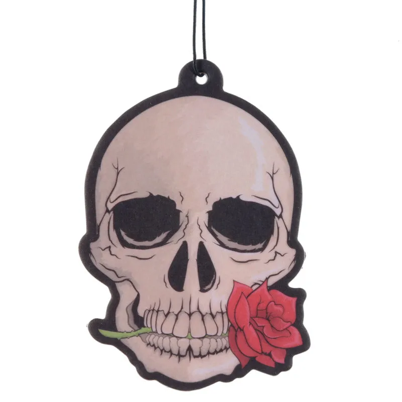 Skulls & Roses Rose Scented Air Freshener
