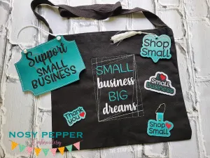 Small Business bundle (set of 6 designs) machine embroidery design DIGITAL DOWNLOAD