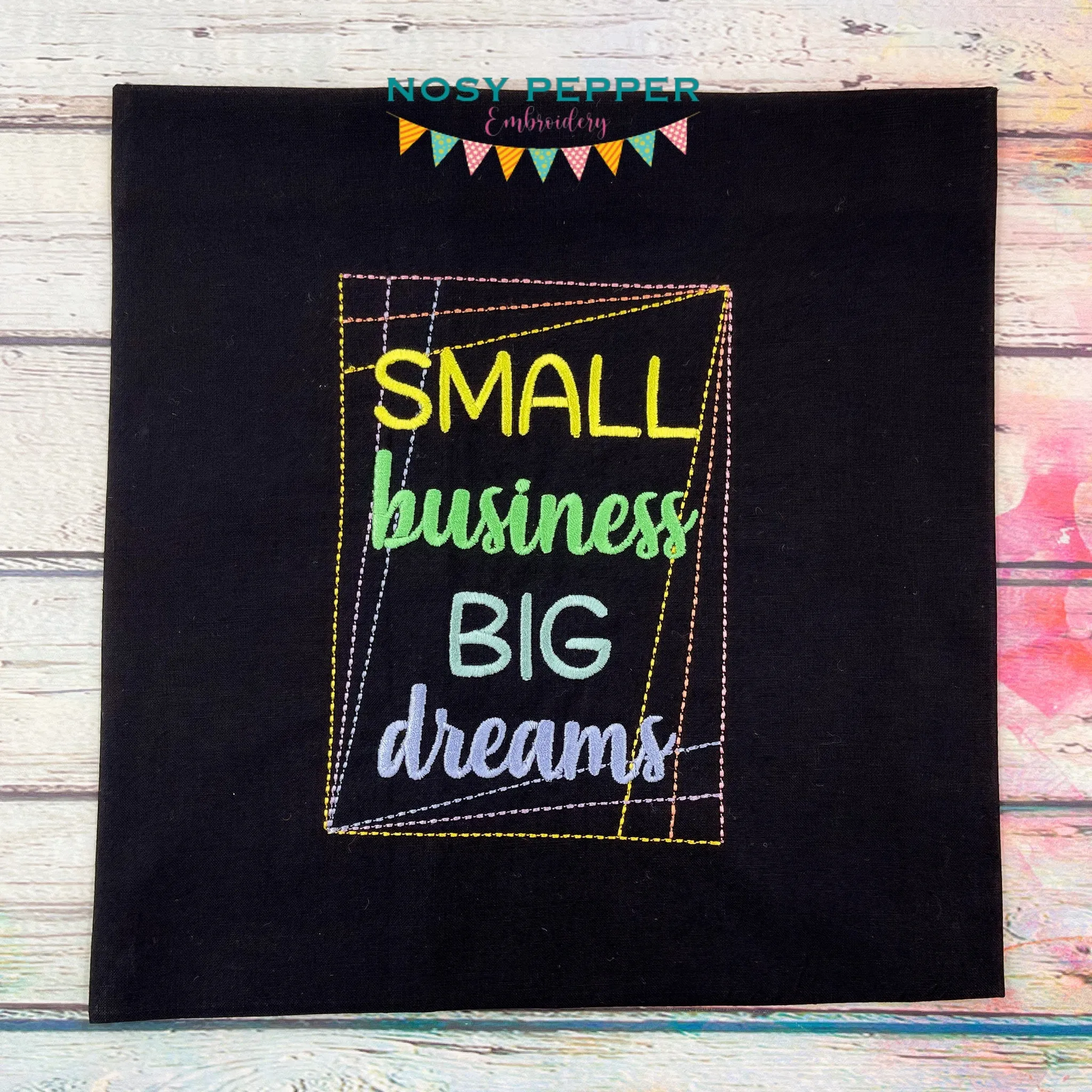 Small Business bundle (set of 6 designs) machine embroidery design DIGITAL DOWNLOAD