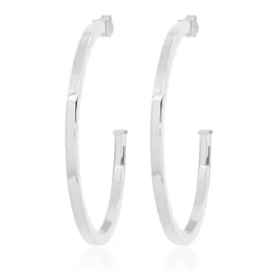 SOLID HOOP, SILVER