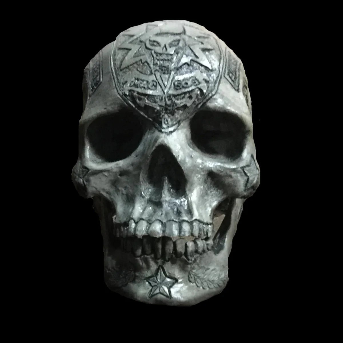 Special Forces Carved Skull