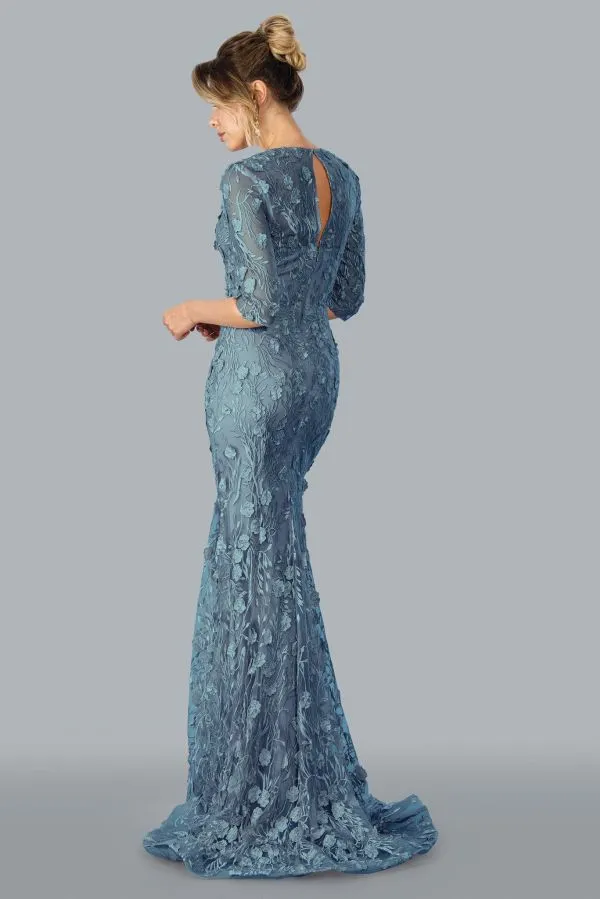 Stella Couture Size 8 23311 Rose Mother of Bride Dress