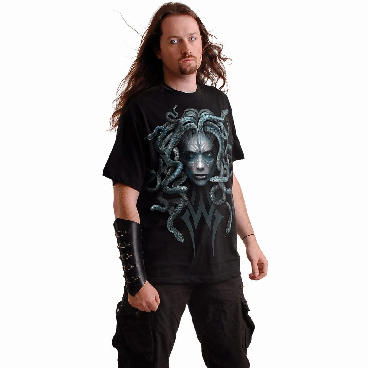 STONE GAZE - T-Shirt Black