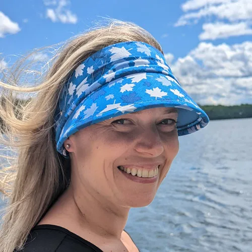 Sun Visor Headband, original and new wider visor, full patterns, all pieces, in digital format