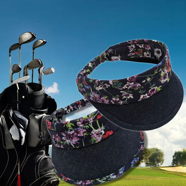 Sun Visor Headband, original and new wider visor, full patterns, all pieces, in digital format
