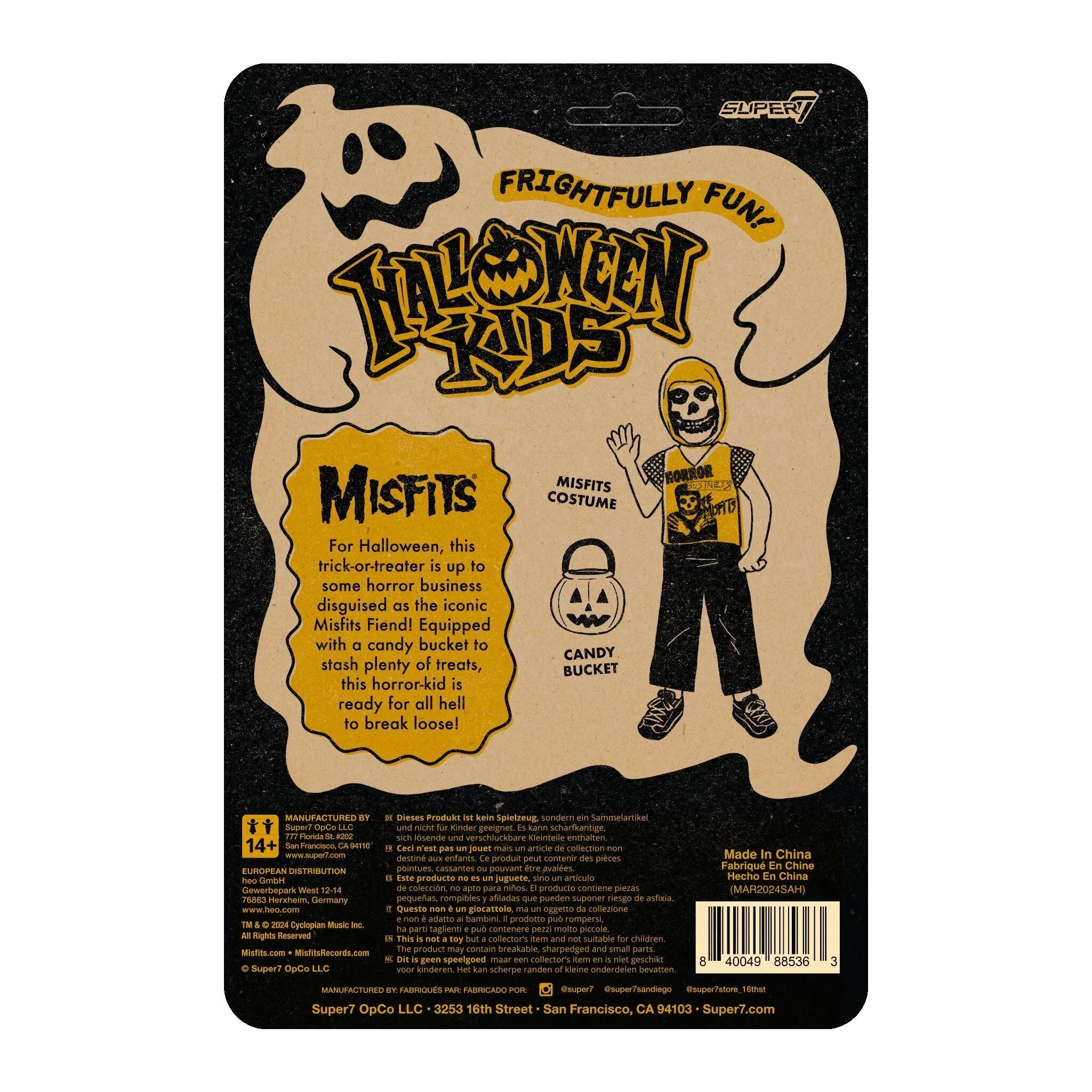 Super7 x Misfits - HALLOWEEN KIDS (HORROR BUSINESS) ReAction Figure