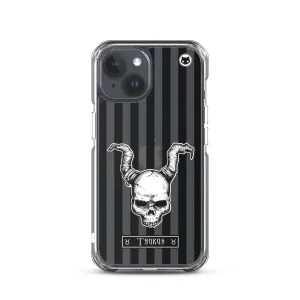 Taurus Zodiac iPhone Case (Clear)